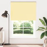 Rolo zavjesa za zamračivanje žuta 155x210 cm širina tkanine 151,6 cm poliester | Shoptok.si