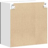 vidaXL Kuhinjski zidni ormarić sa staklenim vratima Porto crni | shoptok.hr