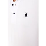 Dewberry T8586 MEN'S POLO NECK T-SHIRT-WHITE | shoptok.hr