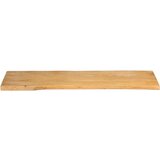 vidaXL Mizna plošča 110x40x2,5 cm naraven rob trden mangov les | Shoptok.si