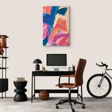  Slika - Energetic Shapes - Dynamic Oil Paint Composition on Canvas 40x60 | shoptok.hr