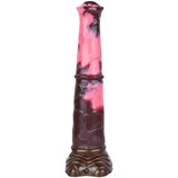 Bad Horse silikonski alat za konja dildo - 24cm (smeđe-roza) | shoptok.hr
