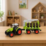 Rc Remote Controlled Tractor with Forest Trailer and Timber Grabber 1:24 | Shoptok.si