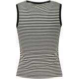 Tommy Hilfiger Crni prugasti top bez rukava za žene | shoptok.hr