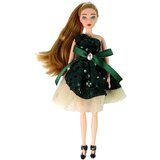  Lutka za igru Emily sa bijelom mačkom i crnom haljinom - crna | shoptok.hr