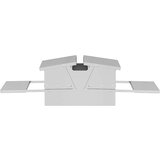 Feeder s nogom za piliće Srebrno 75 x 53 x 20,5 cm | shoptok.hr