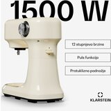 Klarstein Bella Evo kuhinjski robot | planetarni sustav miješanja | 3 nastavka za miksanje | 1500 W | 5 L | shoptok.hr