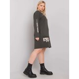 RELEVANCE Tunic-RV-TU-7222.80P-Dark Khaki | Shoptok.si