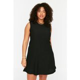 Trendyol Curve Black Crew Neck Sleeveless Knitted Dress Cijene