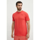 Under Armour Kratka majica moška, rdeča barva, 1326799