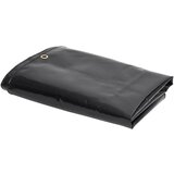 vidaXL Cerada 650 g/m&sup2; 5 x 6 m crna cijene