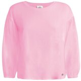 Deha BALLOON SLEEVES T-SHIRT, ženska majica dug rukav, pink D63260 Cene'.'
