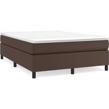  Box spring posteljni okvir rjav 140x200 cm umetno usnje, (20788251) | Shoptok.si