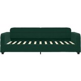  Dnevni krevet na razvlačenje tamnozeleni 100x200 cm baršunasti | shoptok.hr