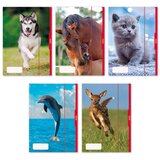 Herlitz Fascikl prešpan s klapnom i gumicom, A3 Animals | shoptok.hr