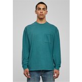 Urban Classics Pigment-dyed long-sleeved pocket teal | shoptok.hr