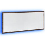  LED kupaonsko ogledalo smeđi hrast 100x8,5x37 cm | Eponuda.ba