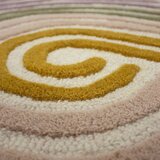Flair Rugs Zeleni ručno rađen vunen tepih 140x200 cm Spiral Shaped – | shoptok.hr