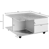 MID.YOU klubska miza couchtisch | Shoptok.si