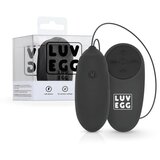 LUV EGG vibrirajuće jaje, crno | shoptok.hr