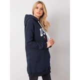RUE PARIS Sweatshirt-RV-BL-6676.67-navy blue | Shoptok.si