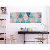  Slika - Oriental Triangles (1 Part) Narrow 120x40 | shoptok.hr