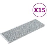 vidaXL Samolepilne preproge za stopnice sisal 15 kosov 65x25 cm modre | Shoptok.si