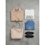 Sinsay Majica s viskozom i ukrasnim privjeskom | shoptok.hr