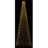  Božićno drvce od svjetlosnih niti s klinom i jarbolom 300 cm - 300 cm | shoptok.hr