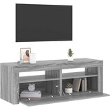  ormarić s LED svjetlima boja hrasta sonome 120 x 35 x 40 cm | shoptok.hr
