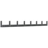 vidaXL Gabionska košara U-oblika s 8 stupova 860x20x100 cm željezna Cijene