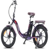 Fafrees električno kolo F20 pro - 250W motor 648WH baterija 80KM dosega - vijolična, (21162656) Cene