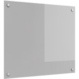  Kuhinjski zid Svijetlo siva 70 x 60 cm Staklo otporno na udarce | shoptok.hr