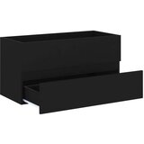 vidaXL Ormarić za umivaonik crni 90 x 38,5 x 45 cm od iverice | shoptok.hr