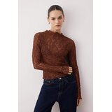 TRENDYOLMILLA ženska bluza Twoaw26Bz00048, braon-braon | Eponuda.com