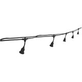  EUROLAMP spoljna girlanda sa 10 grla E27, 10+1 m, IP64, crna Cene