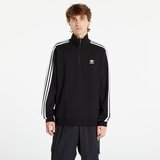 Adidas Adicolor 3-Stripe Half-Zip Crewneck Black/ White | Shoptok.si