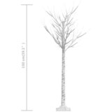  Božićno drvce 156 LED žarulja 1 5 m tople bijele izgled vrbe - Topla bijela 1.5 m 1 1 | shoptok.hr