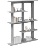  Stenska polica Siva Sonoma 102 x 20 x 130 cm Inženirski les, (5000307438) | Shoptok.si