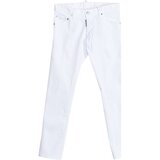 Dsquared Hlače S74LA0883-S39781-100 Bela Cene