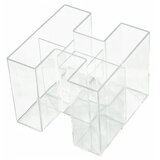  stoni set bravo h standard, 5 odeljaka, uklopivi han transparent | ePonuda.com