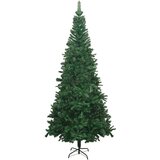 vidaXL Umetna Novoletna Jelka L 240 cm Zelene Barve | Shoptok.si