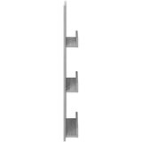  Polica za časopise s policom Siva Sonoma 43 x 11 x 102 cm | Eponuda.ba