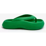 Kesi Green Roux Women's Foam Slippers