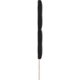 vidaXL LED uzglavlje Crno 100 cm Baršun | shoptok.hr