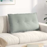  Jastuk za leđa Svijetlo siva 80 x 50 cm Kordura tekstil | shoptok.hr