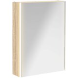  Kupaonski ormar s ogledalom Sonoma hrast 53,5 x 15,5 x 70 cm | shoptok.hr
