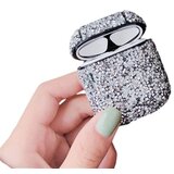 Venisymlis Ovitek Bling Diamond za slušalke AirPods, ovitek z okrasnimi kamni, odporen proti udarcem, z obeskom za ključe, (22102450) | Shoptok.si