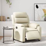 Maison Chic Električni naslanjač - Relax naslanjač krem umetno usnje, (22061980) | Shoptok.si