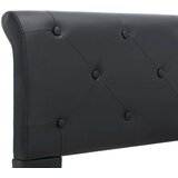  Za krevet od umjetne kože crni 100 x 200 cm | shoptok.hr